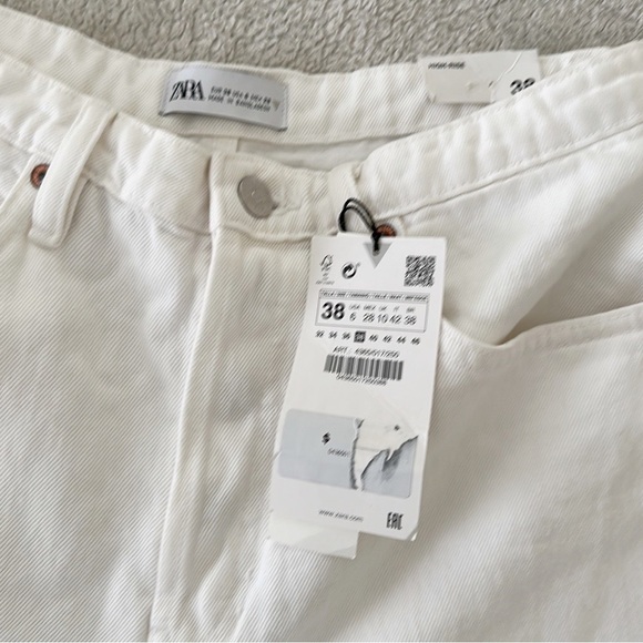 Zara white shorts - Picture 4 of 4